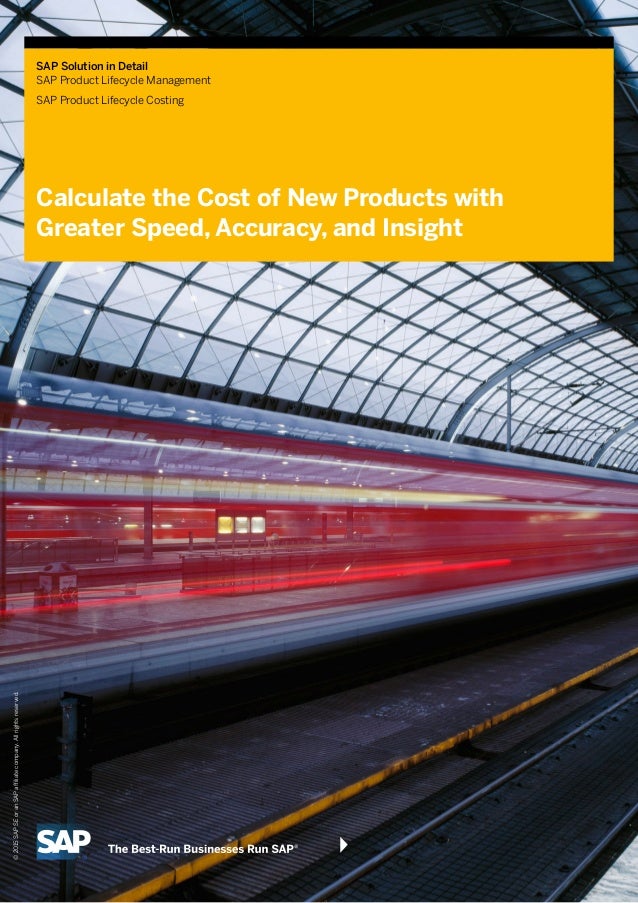 solution Product Lifecycle in detail Costing Sap Product Lifecycle solution detail Costing Sap in